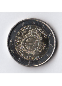 2012 - 2 Euro FINLANDIA 10° Anniversario euro Fdc